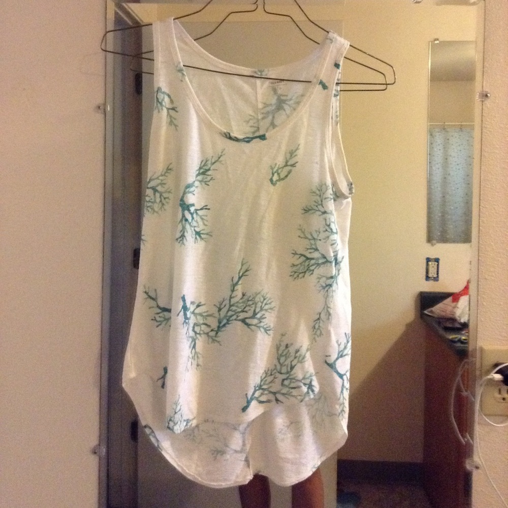 White tank top