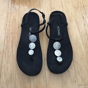 Vionic Lizbeth Sandals w/ Ankle Strap and Buckle