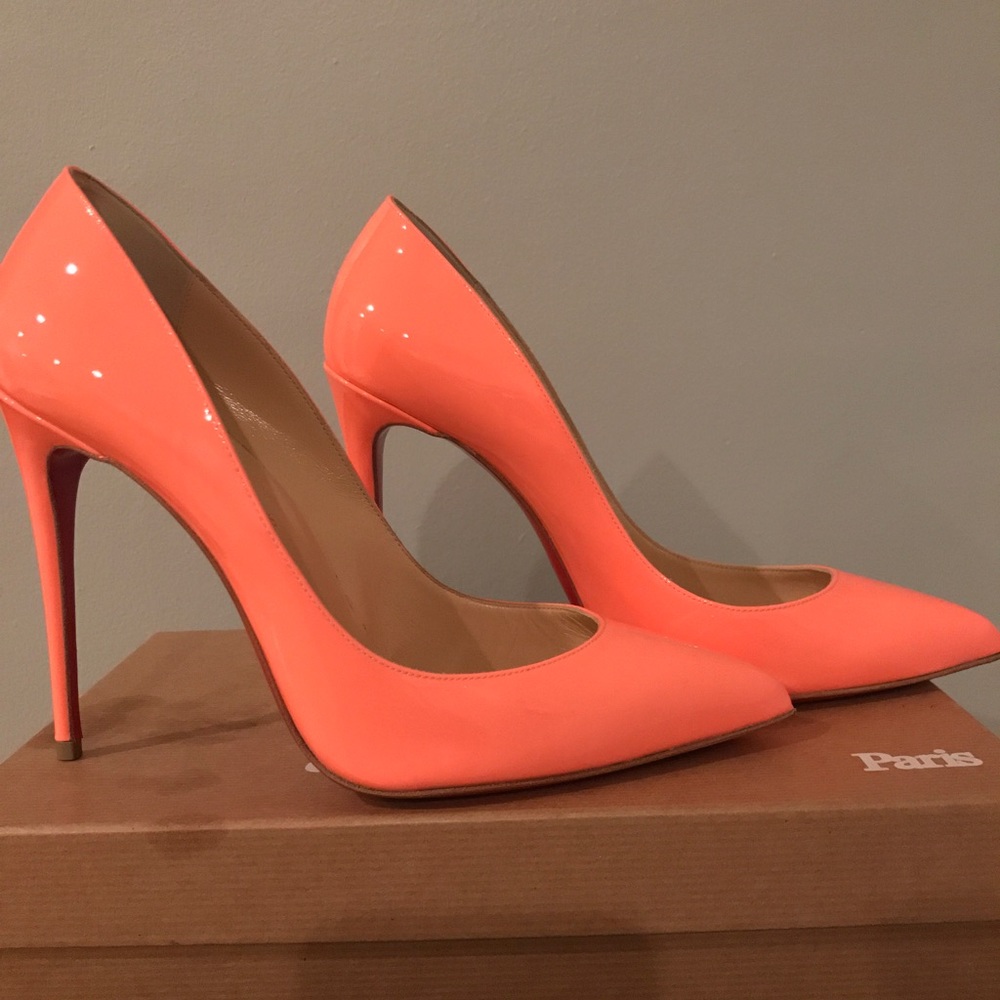 CHRISTIAN LOUBOUTIN Pigalle Follies 100 Patent