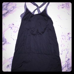 Workout Tank Top with Sports Bra