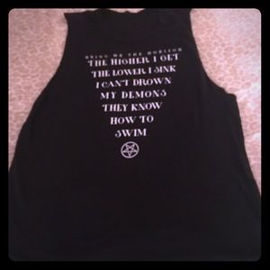 Black Bring Me the Horizon Tank