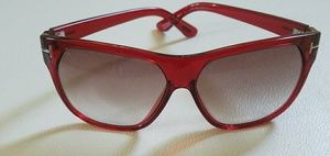 Tom Ford Red clear sunglasses