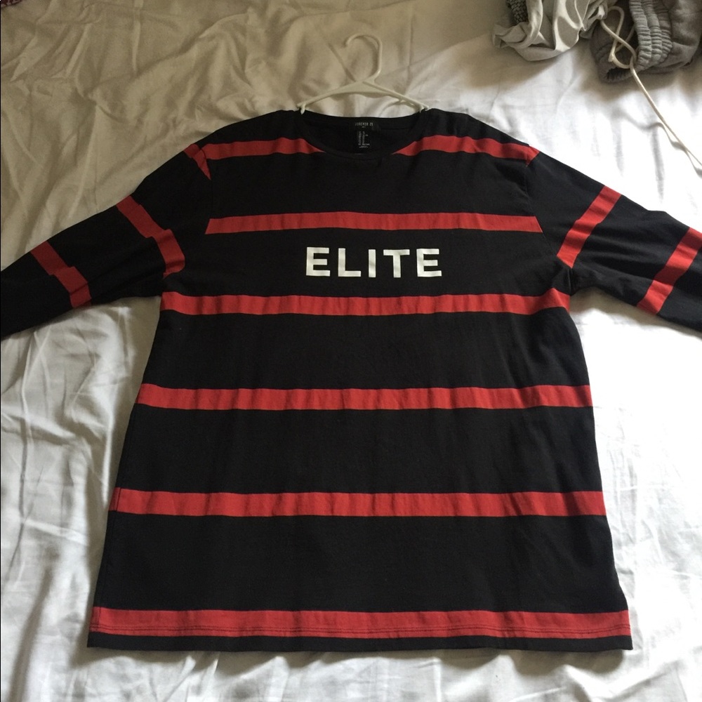 Forever 21 elite striped tee