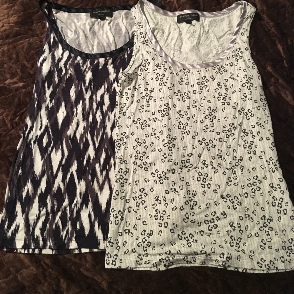 Banana Republic sleeveless blouses