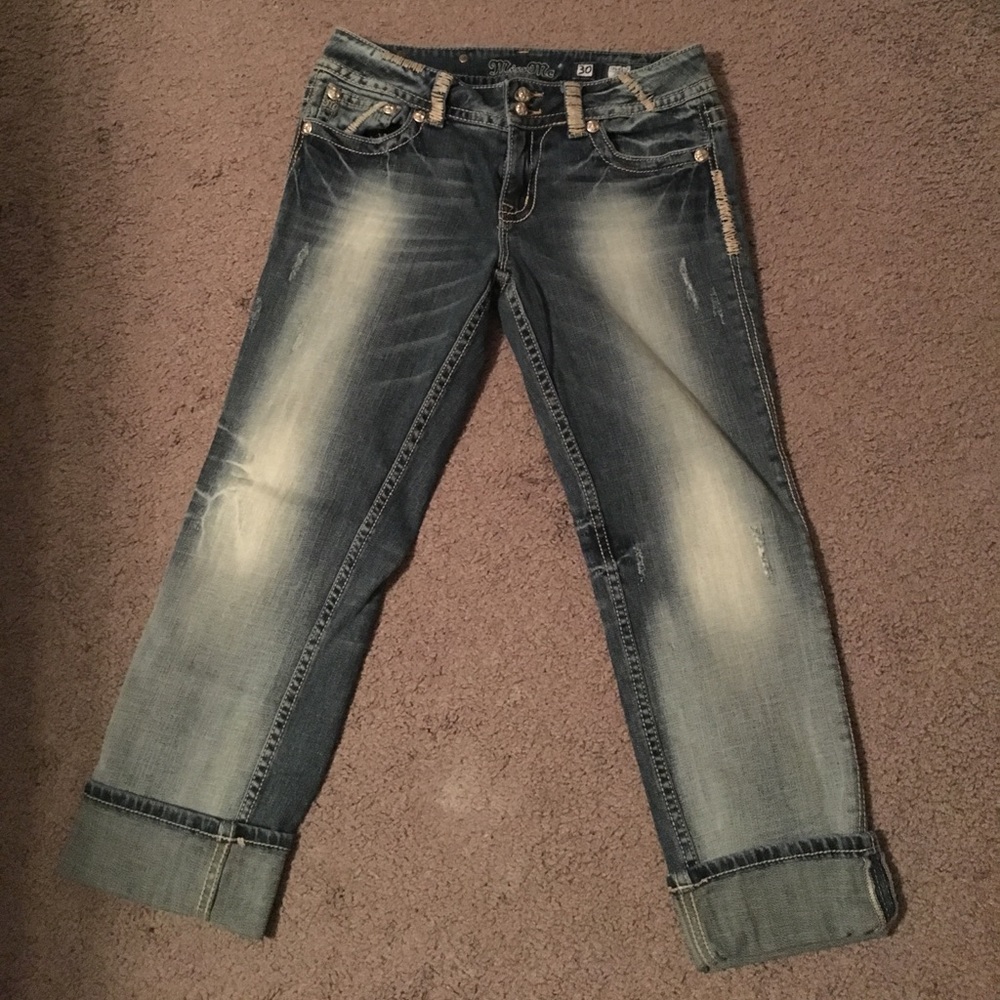 Miss Me Capri's! Size 30