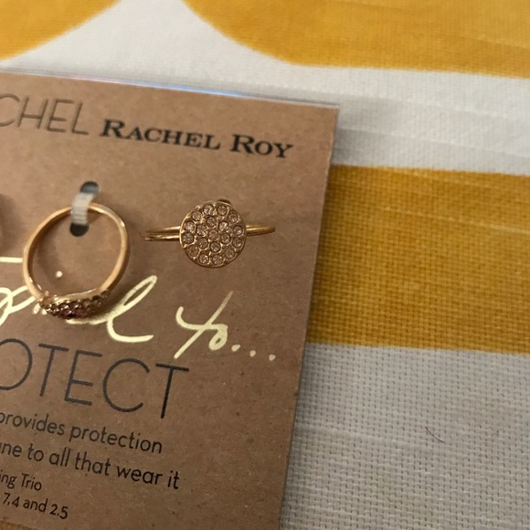 NTW Rachel Roy evil eye 3 ring set - Picture 2 of 4