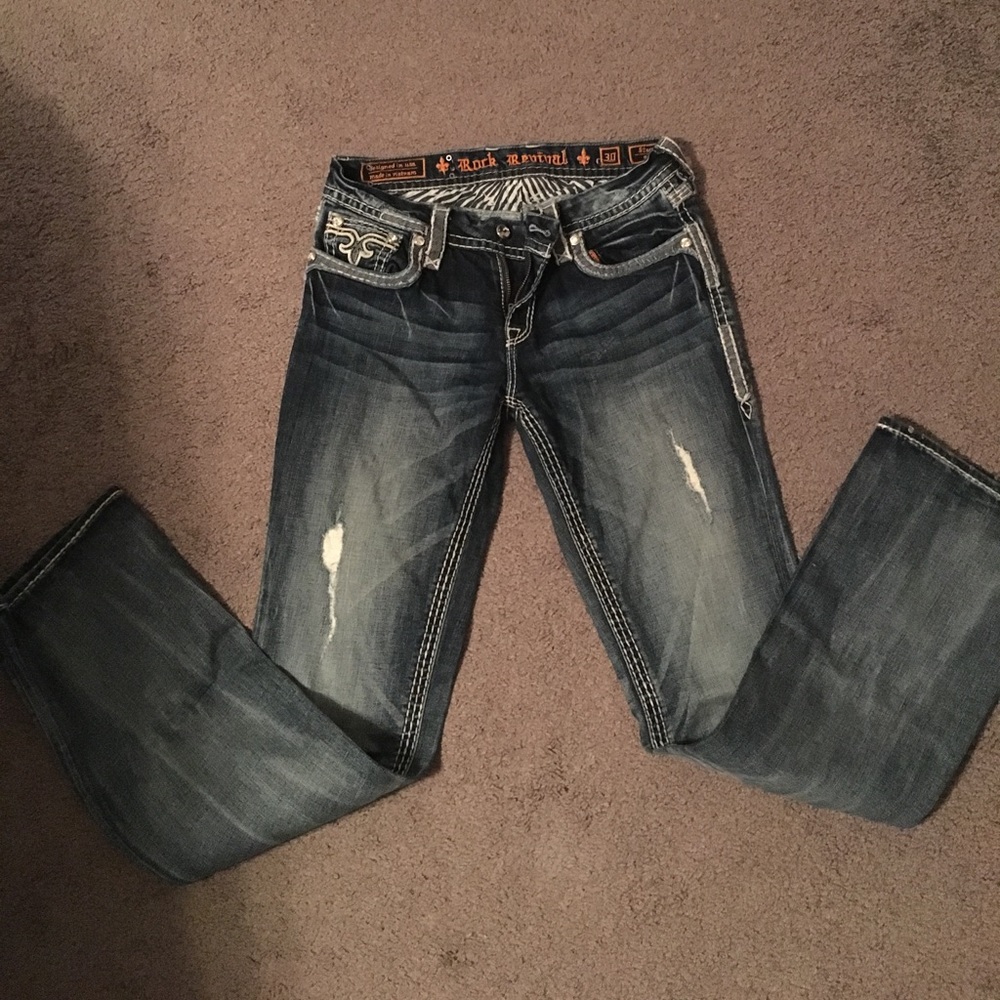 Rock Revival Boot Cut Jeans