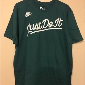 NWT MENS BIKE JUST DO IT SHIRT LARGE