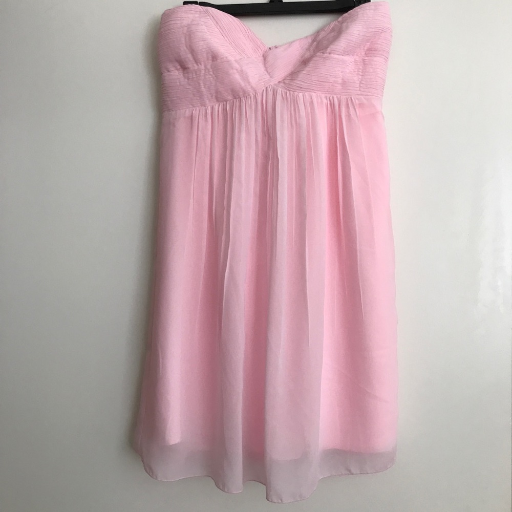 🏷 MOVING SALE 🏷 Size 6/8 Sheer Pink Mini Dress