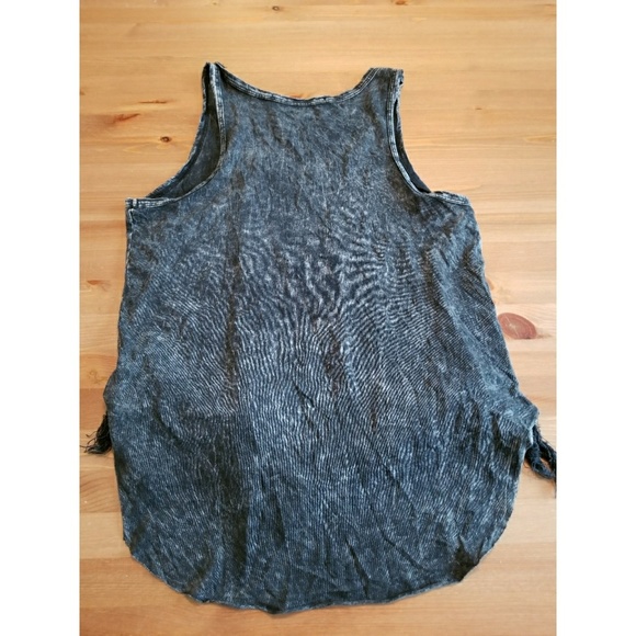 SOLD Vintage Havana Tribal Fringe Muscle Tank SZ S - Picture 5 of 8