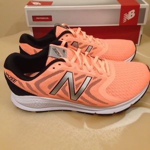 peach colored tennis shoes