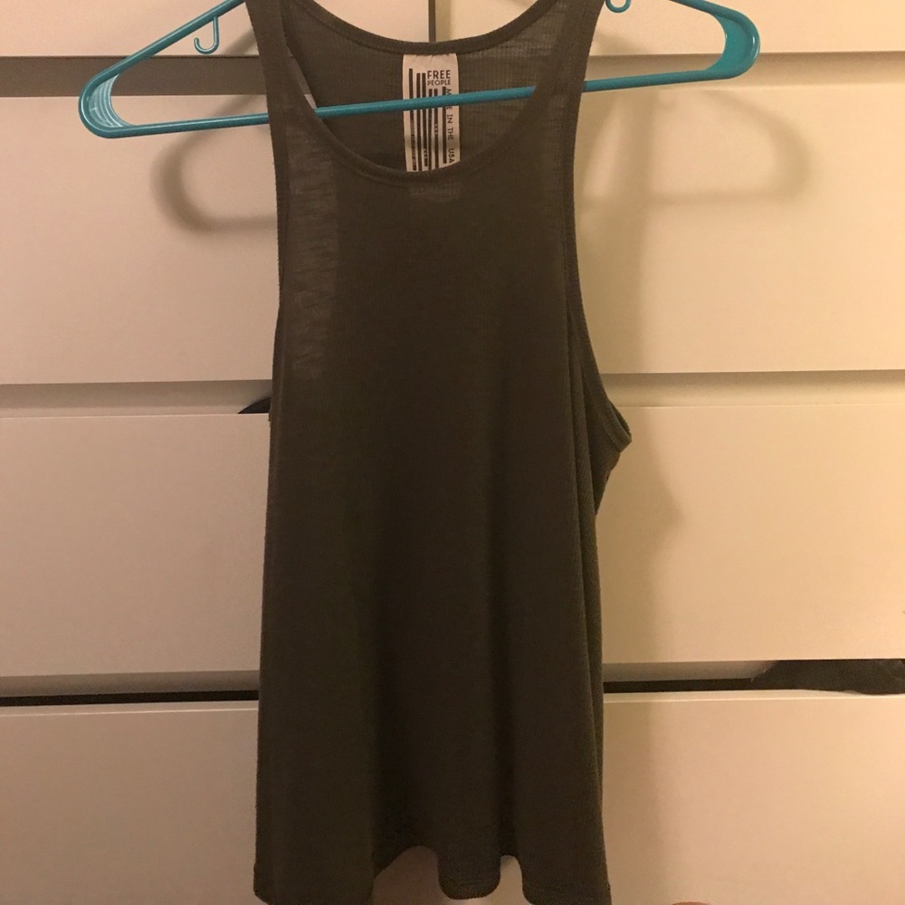 free people draped tank top