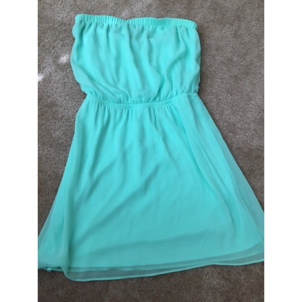 Express strapless dress