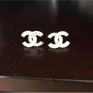 Authentic chanel earrings from Paris France store
