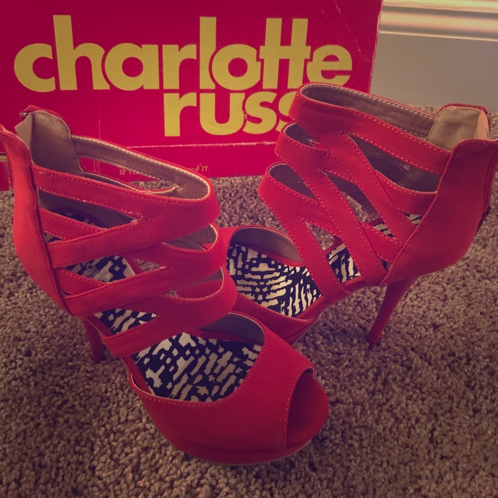 Red Charlotte Russe heels
