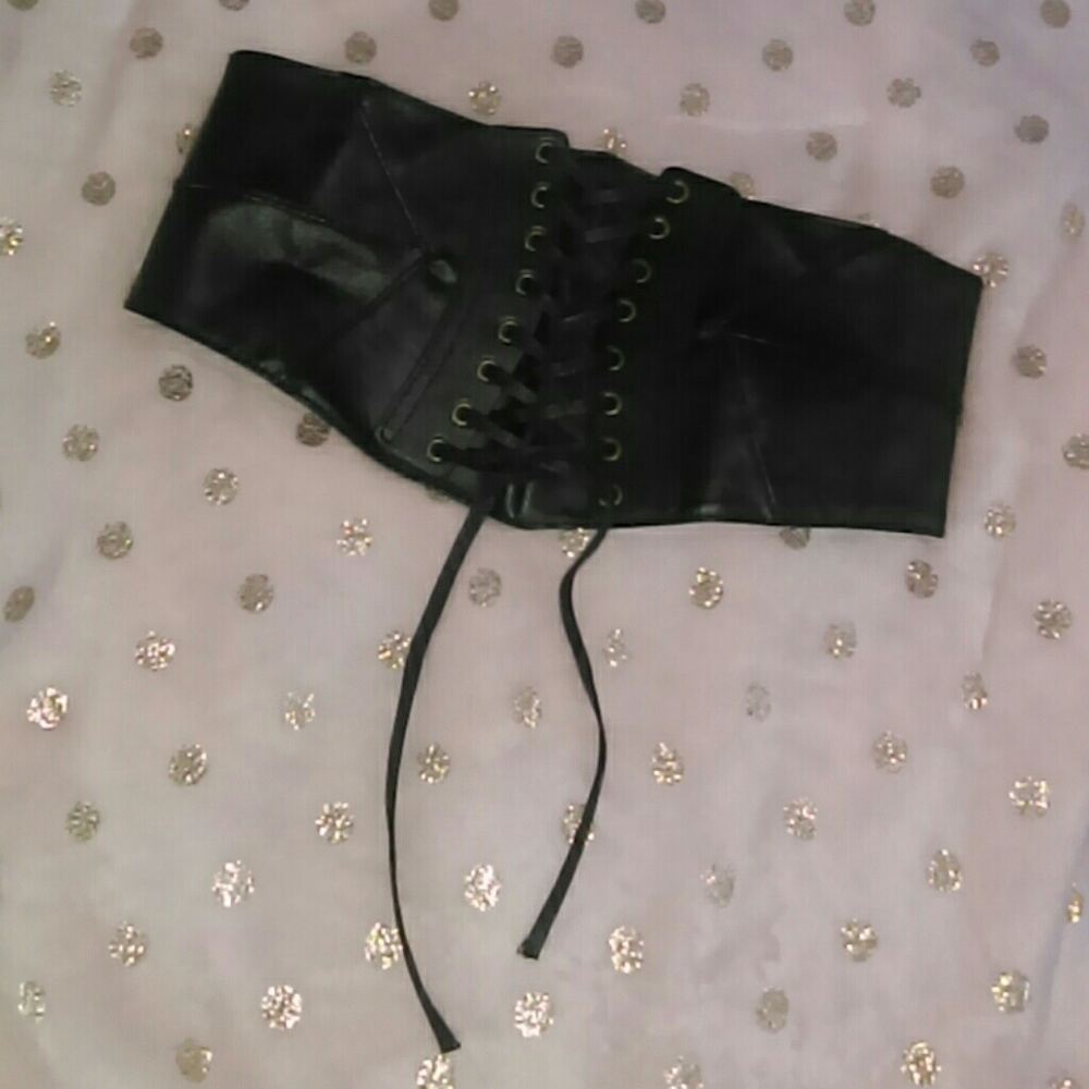 -Lace up- {Waist Belt} -Corset Style-