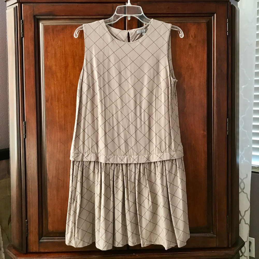 UNIQLO Rayon Drop Waist Dress