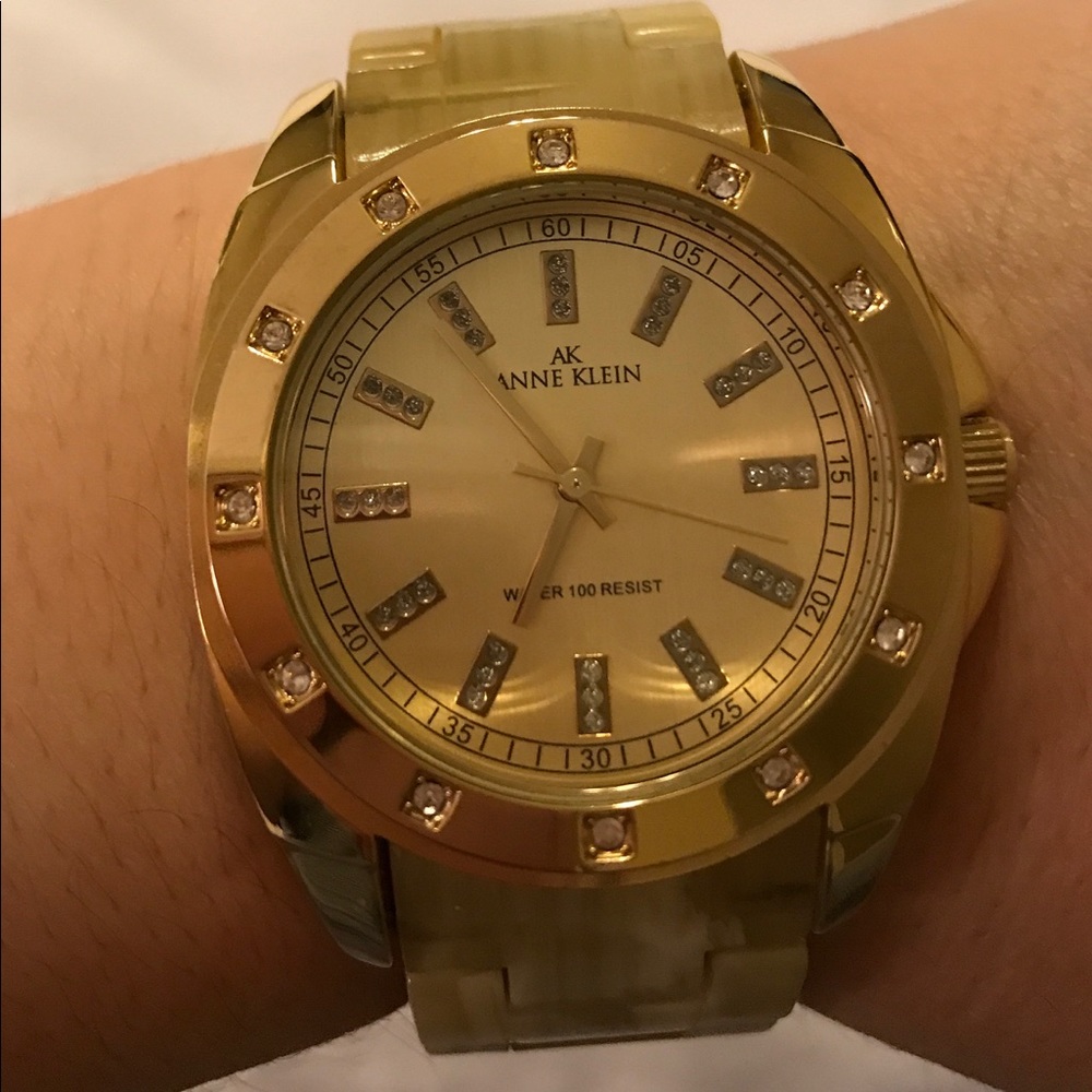 Anne Klein Watch Bone color
