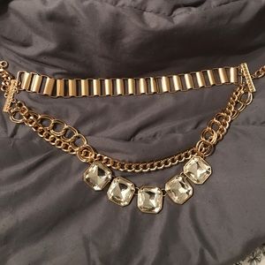 Gold plated Bebe necklace