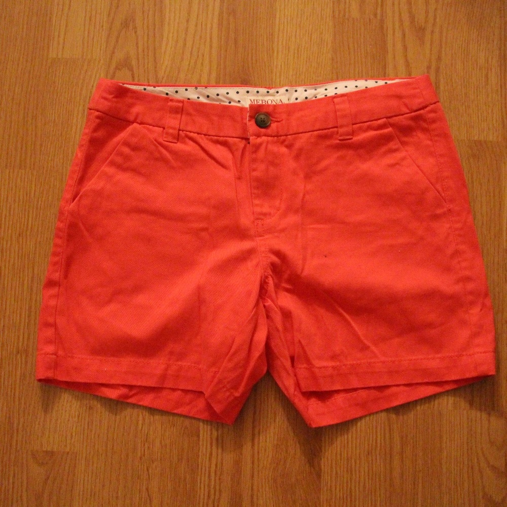 Merona Shorts - Dark Salmon Pink