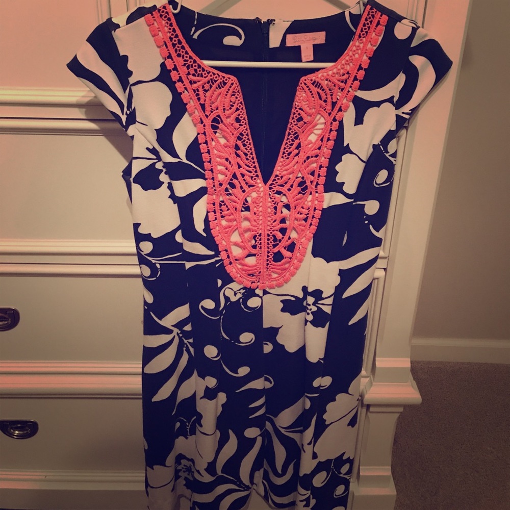 Lilly Pulitzer Briella fit and flare lace dress