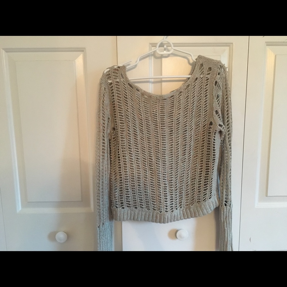 Free People Open Hole Sweater
