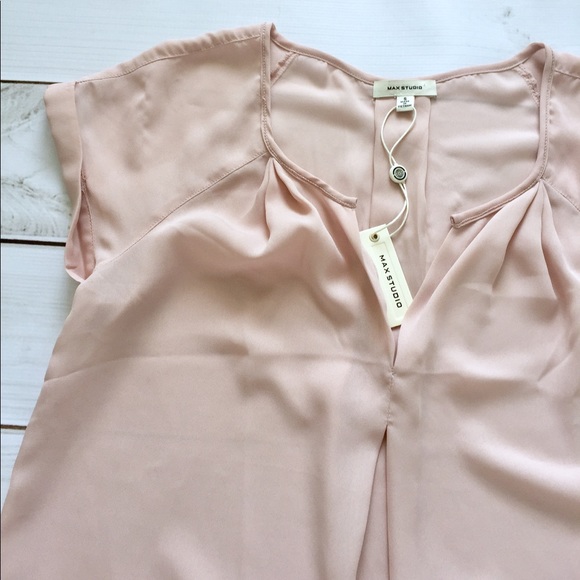 Max Studio Blush Top - Picture 3 of 3