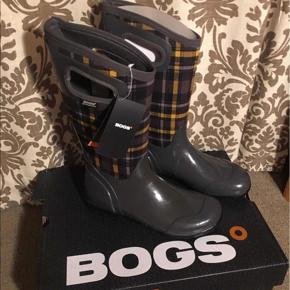 BOGS North Hampton Plaid Waterproof Insul. Boots
