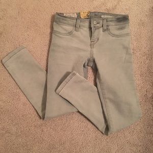 Ralph Lauren girls grey Jean leggings