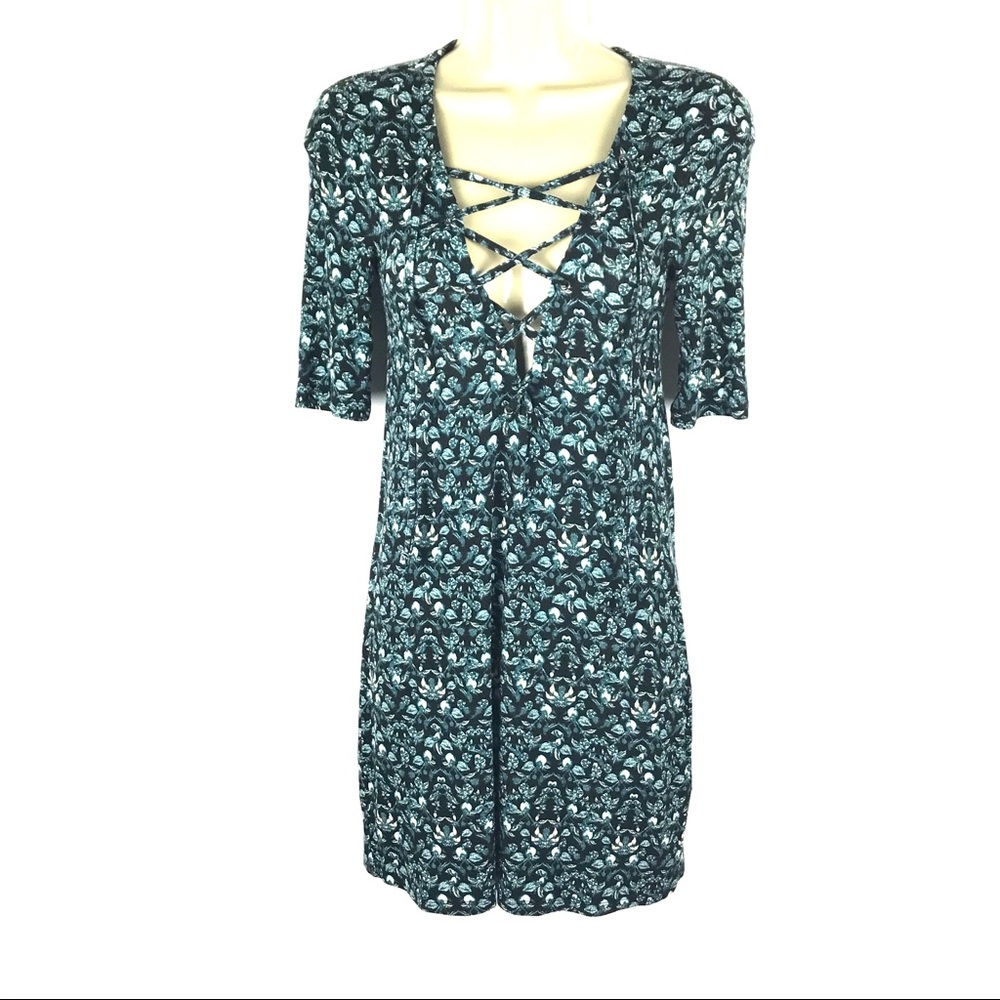 Topshop mini floral dress