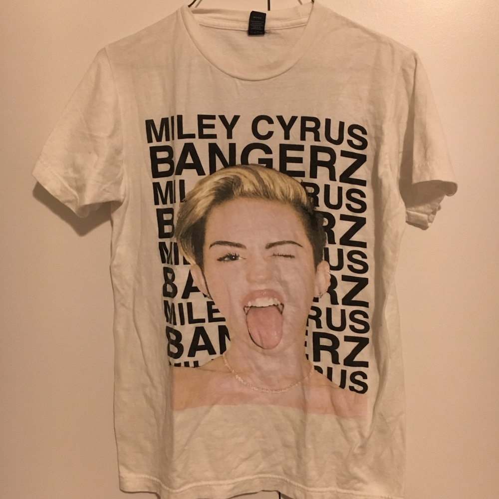 MILEY CYRUS BANGERZ TOUR TEE BABY