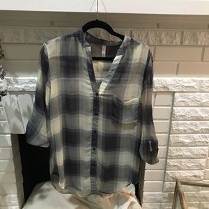 Plaid Top