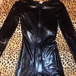 All Black CatWoman Halloween BodySuit✨