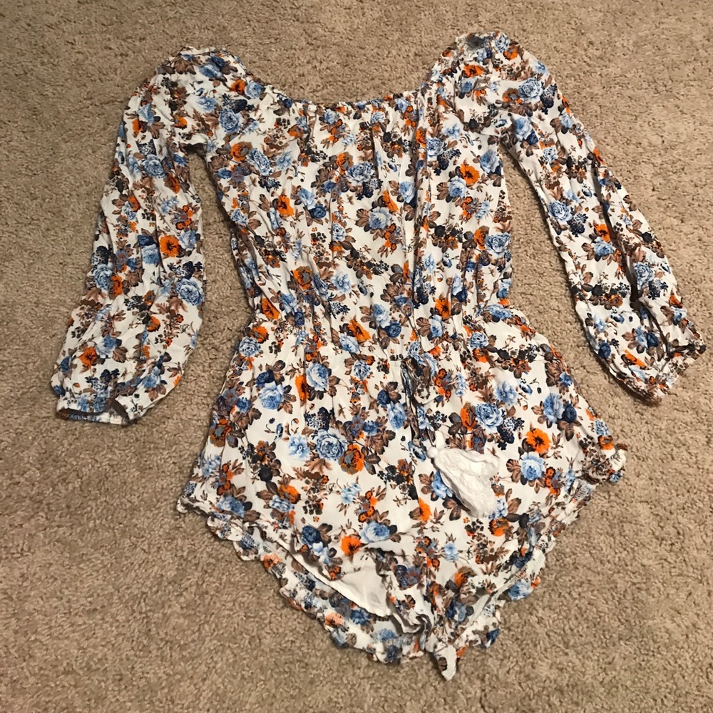 Stella floral romper XS/S
