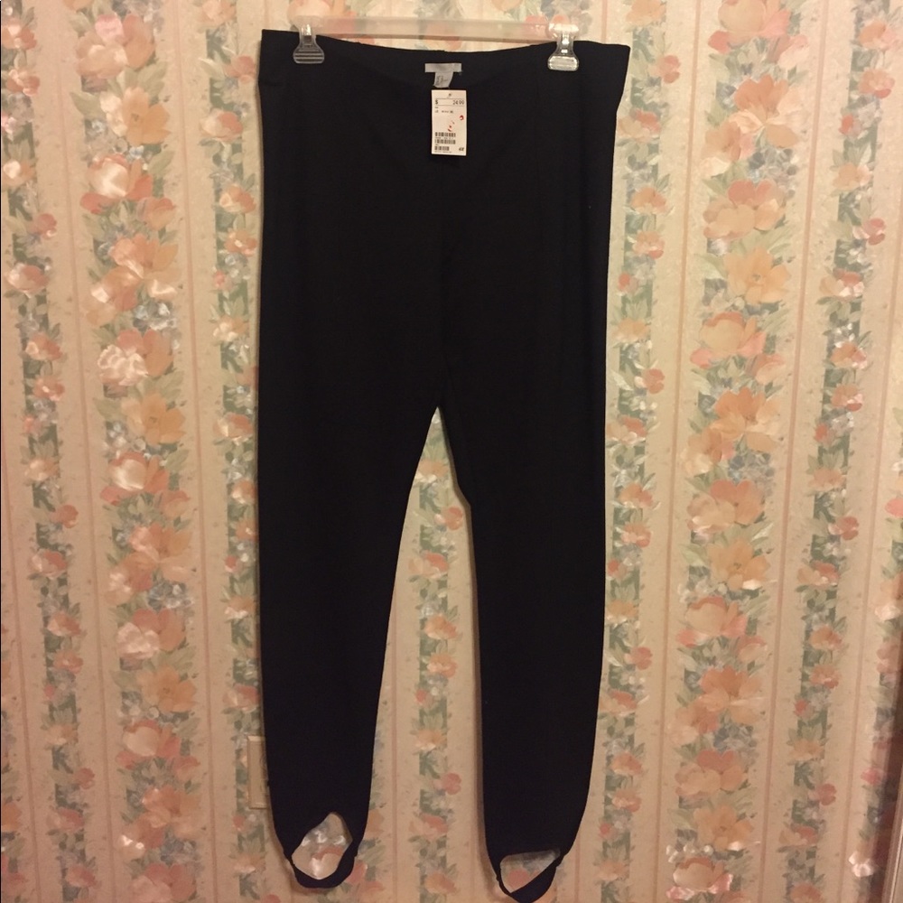 h&m stirrup leggings