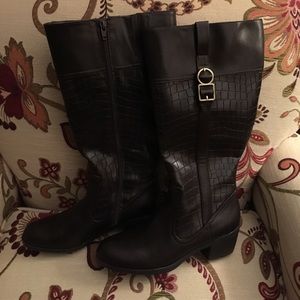 Brown Knee High Boots Size 8 Lifestride
