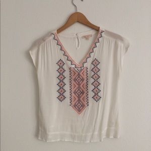 Embroidered top