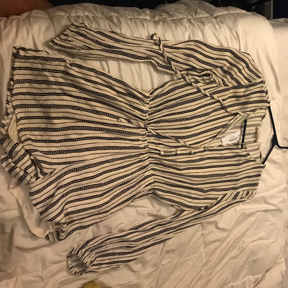 Stripped romper