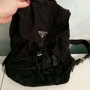 Authentic Prada Backpack