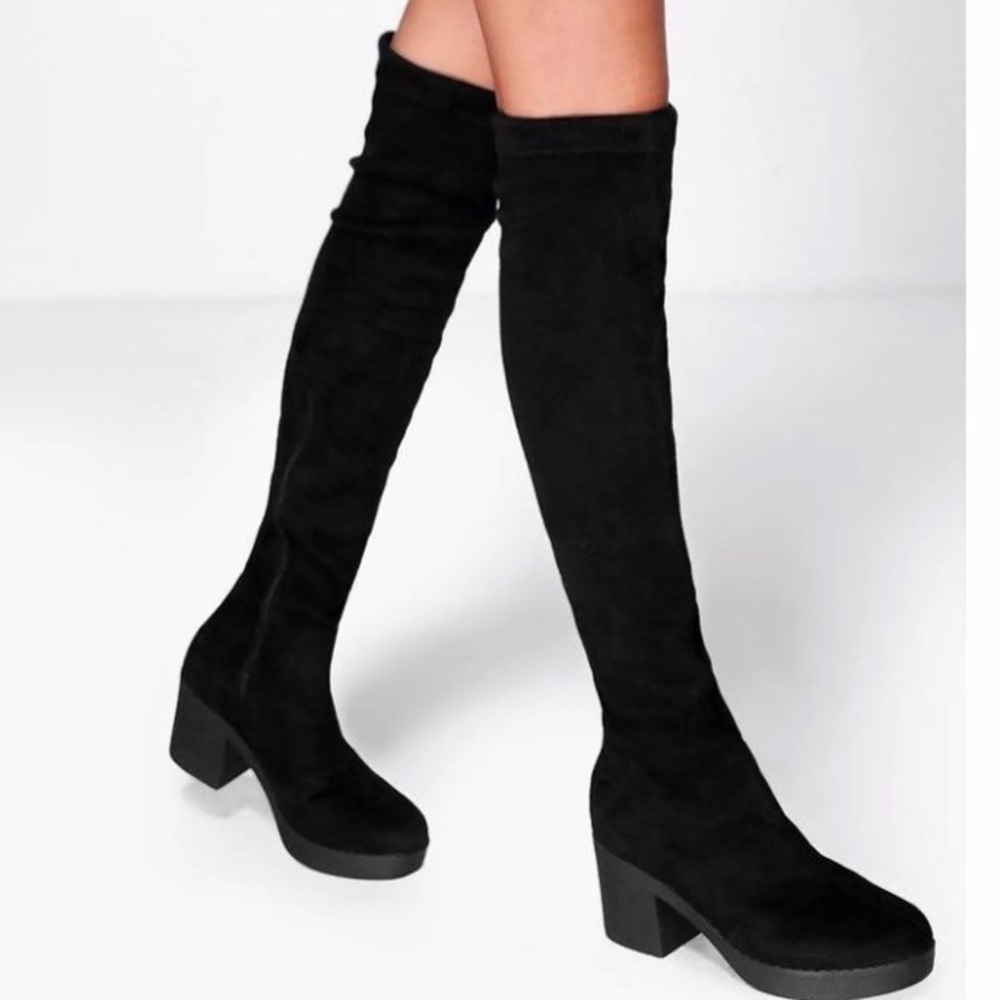 Knee high boots