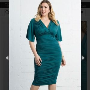Kiyonna Rumor Ruched Dress 1X
