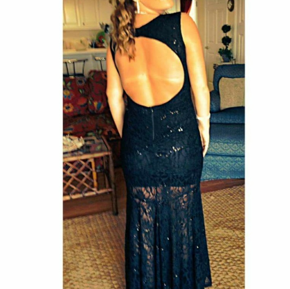 Laced Mermaid Gown