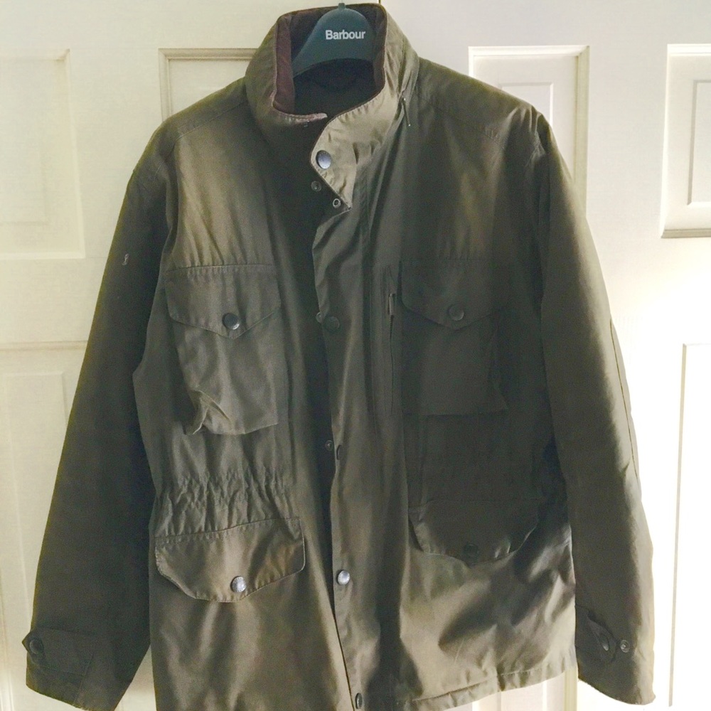 Barbour Snapper Wax Jacket - L