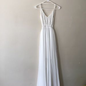 Sexy Open Back Bohemian Dress
