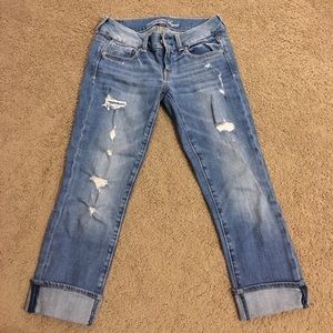 American Eagle Artist Crop Jeans
