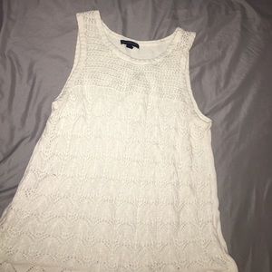 Sweater tank top