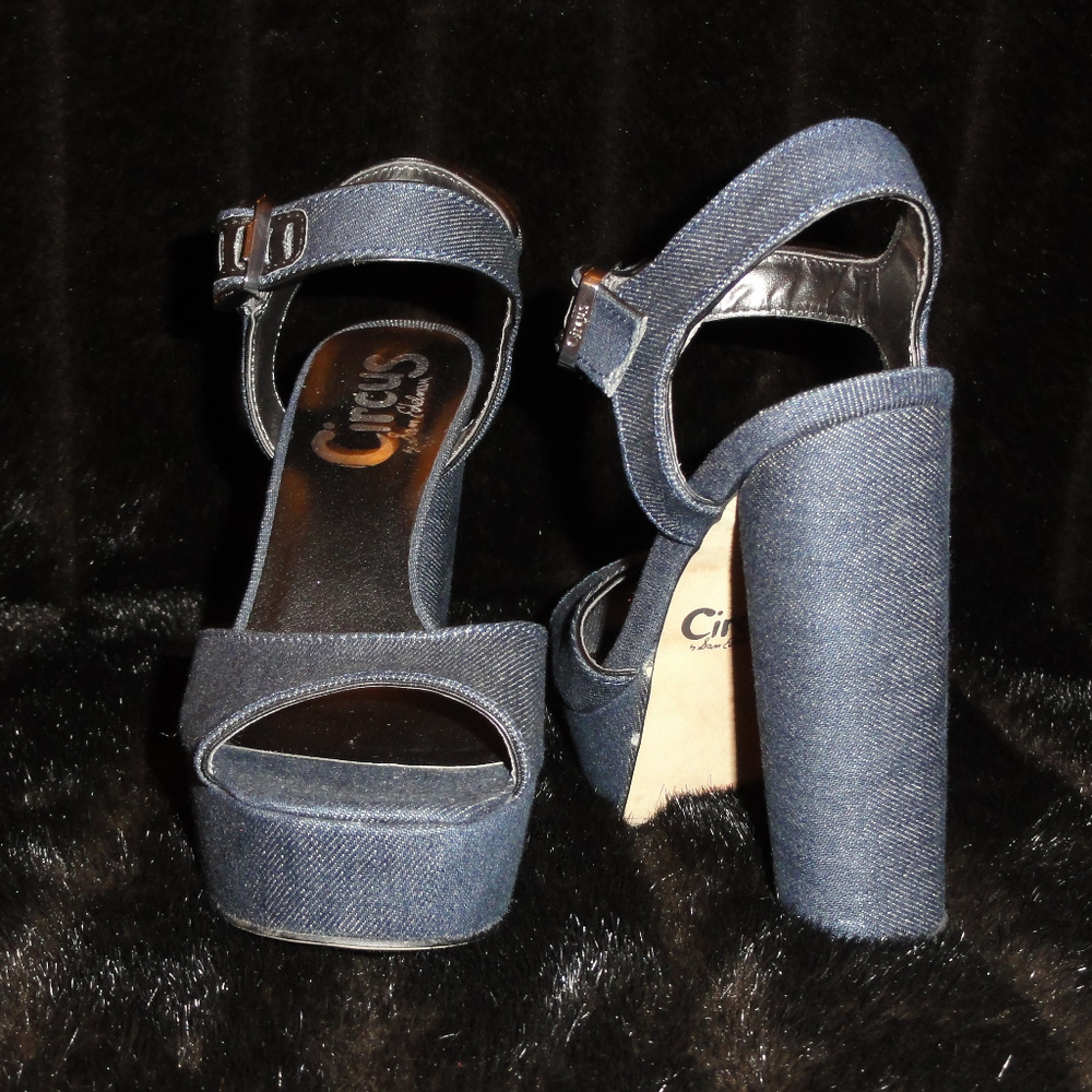 Circus by Sam Edelman Dark Denim Platform