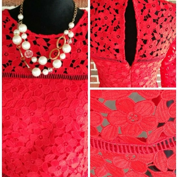 🎉🎉🎉Cynthia Rowley Red Dress🎉🎉🎉 - Picture 2 of 3