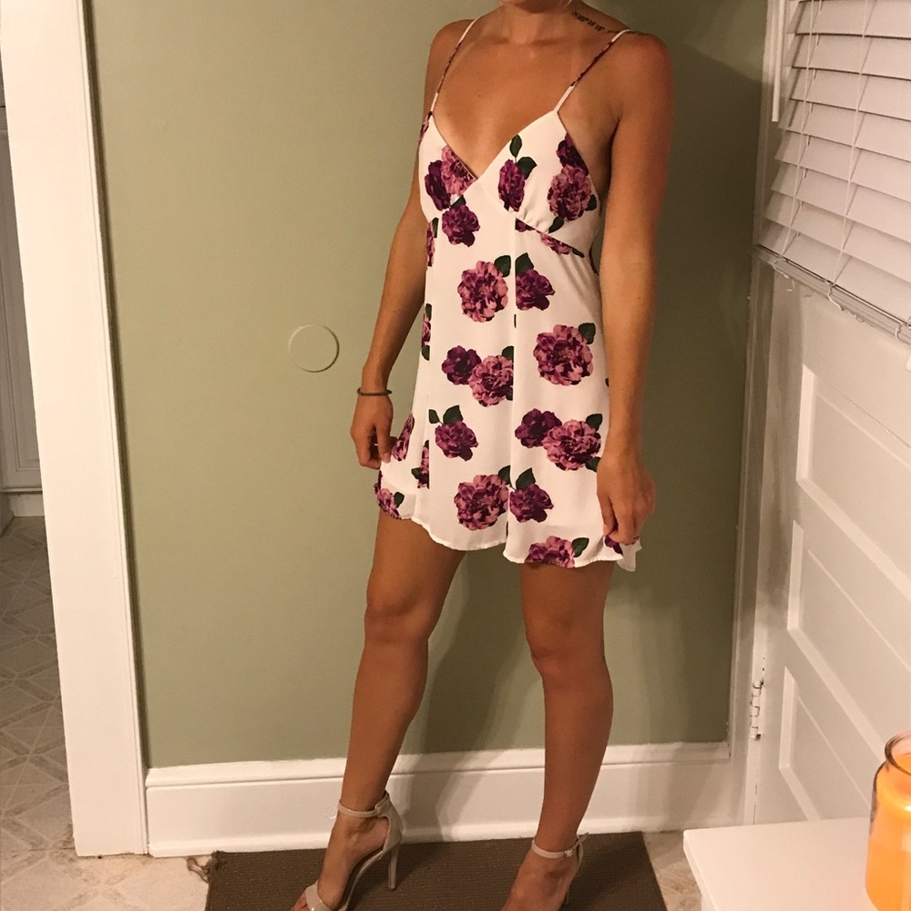 Flower strappy sundress