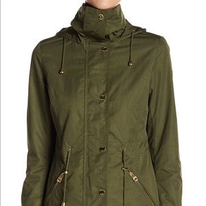 Guess Hooded Anorak with gold details